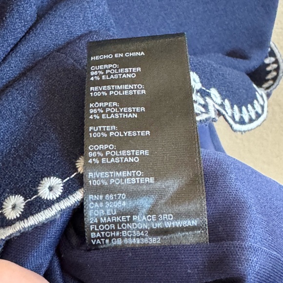 🌸 Urban Outfitters Embroidered Fit & Flare Dress (NWT) - Picture 9 of 10